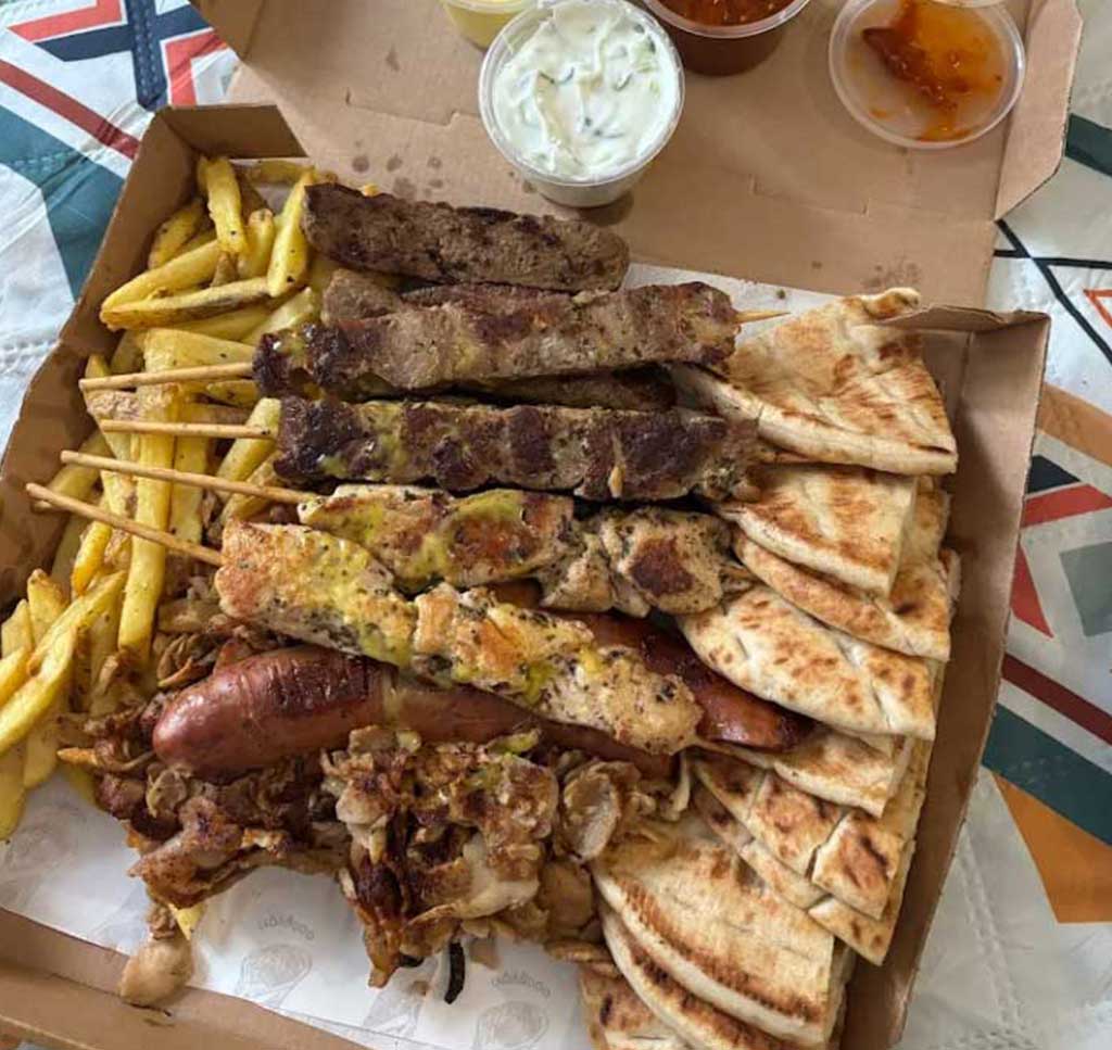 Gyro Hero Glasgow  Succulent Mixed Grill Platters