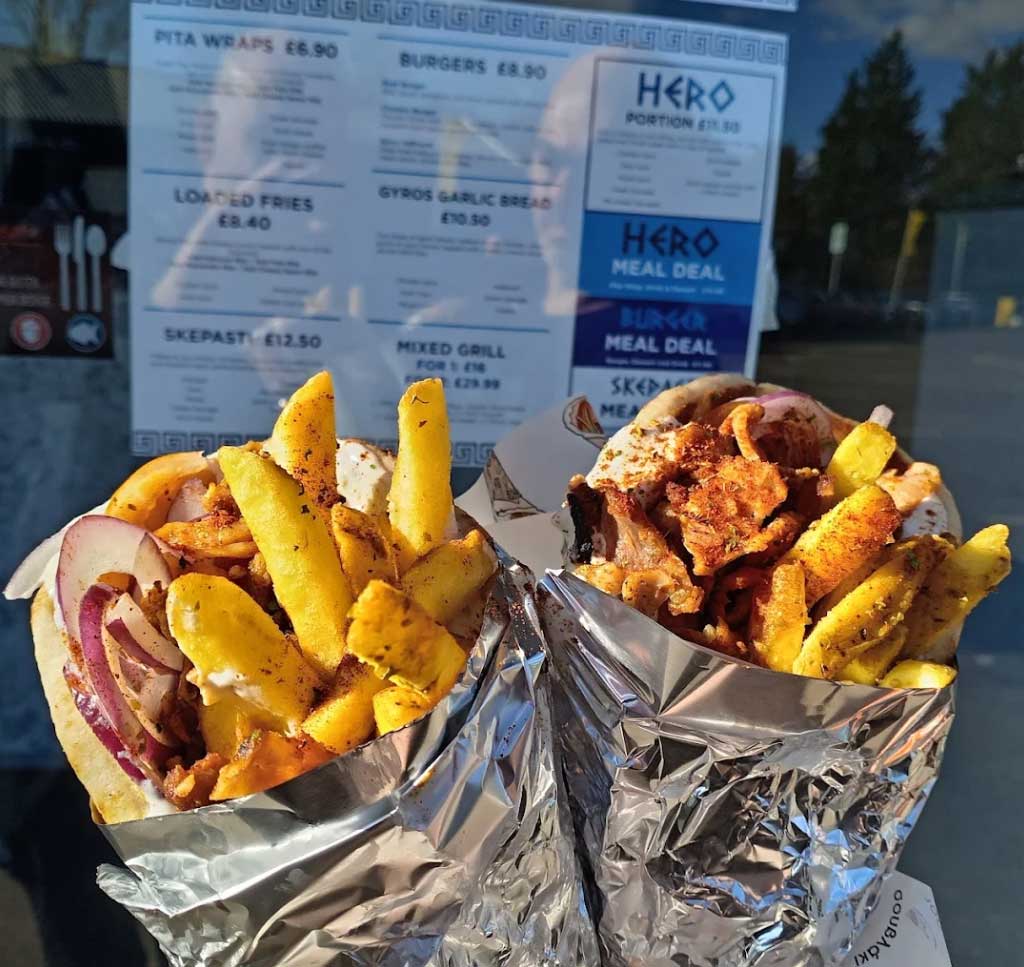 Gyro Hero Glasgow Pita Wraps